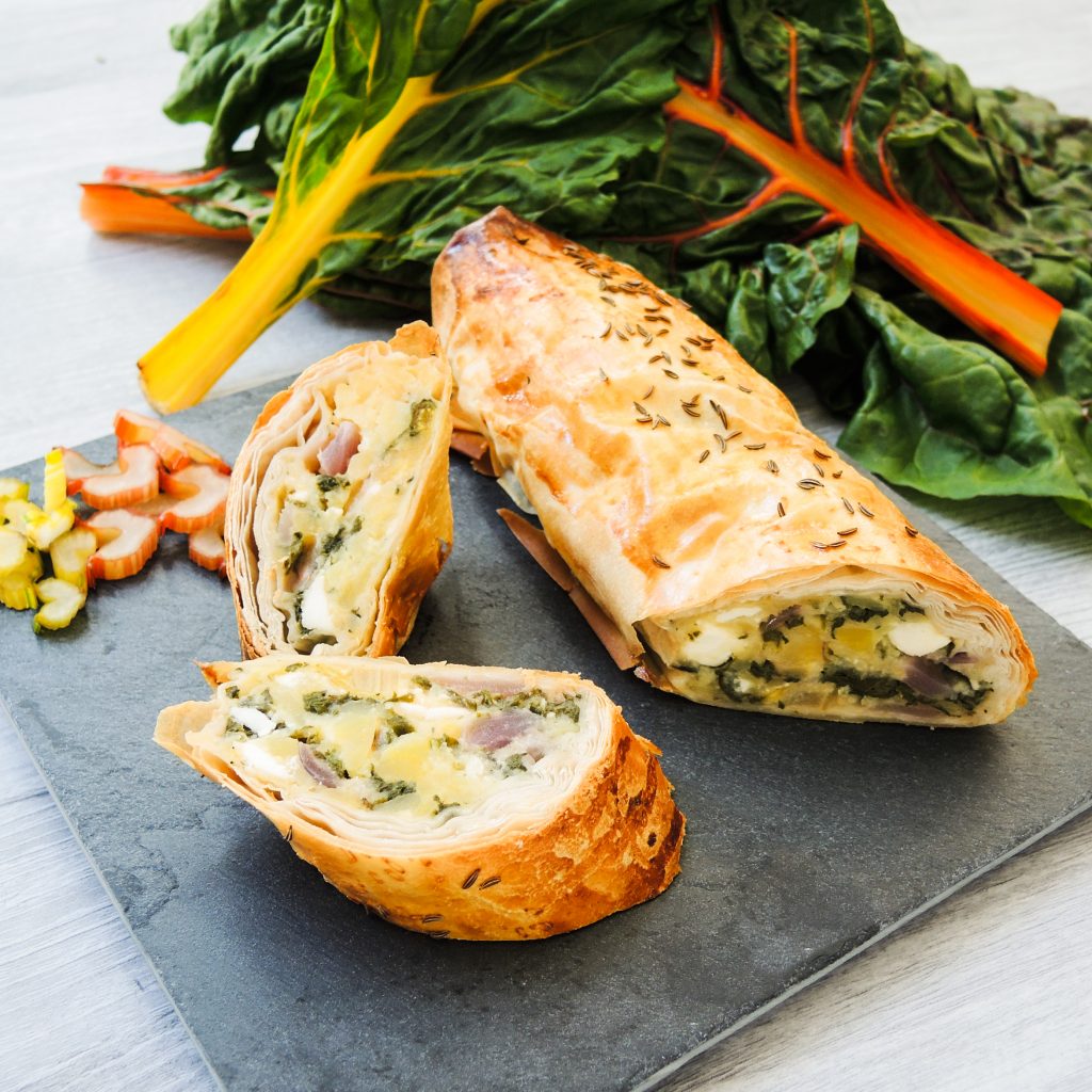 Mangold-Kartoffel-Strudel - Basenbox